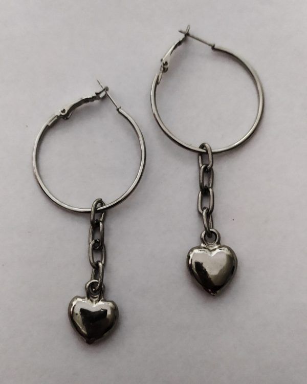 Arracadas love chain $110