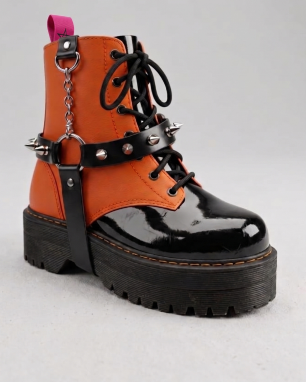 Botas combat pumpkin
